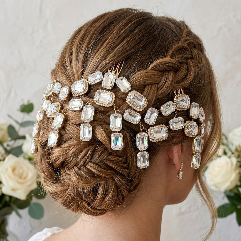 Luxe Geometric Crystal