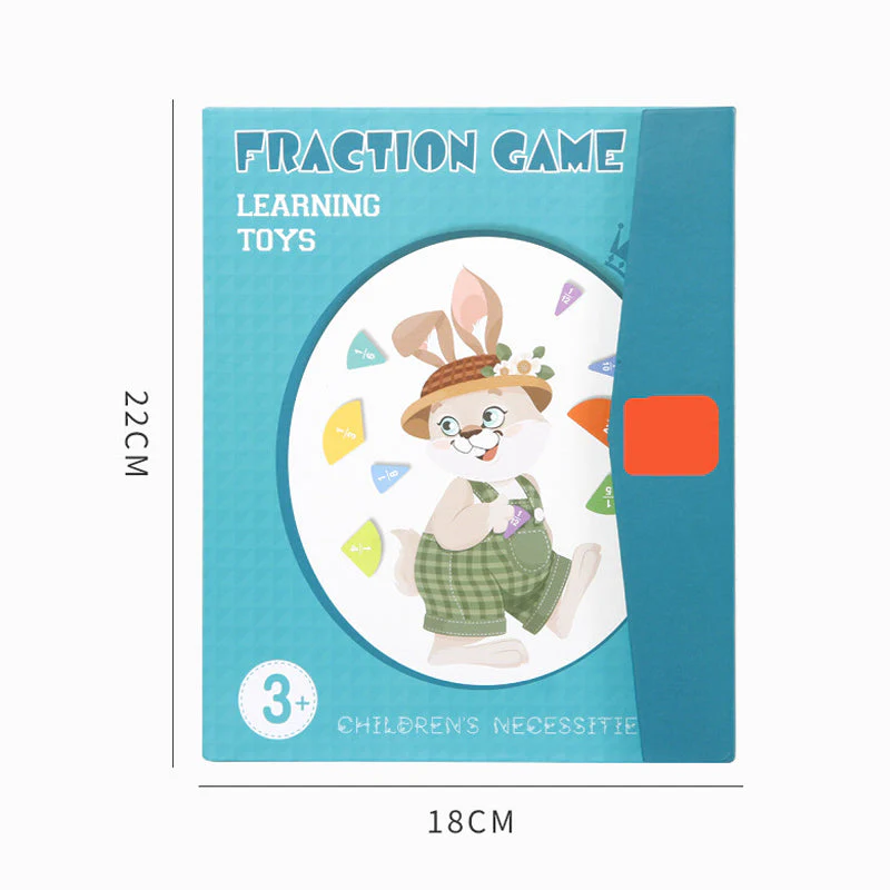 ⚡ 50K+ Sold 🔥 Selling Fast – Magnetic Fraction Educational Puzzle