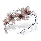 Exquisite Crystal Butterfly Headband