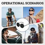 ⚡ 50K+ Sold 🔥 Selling Fast – Adjustable Tint Rounded Polarized Lenses Retro Sunglasses