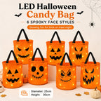 LED Glowing Pumpkin Gift Bag