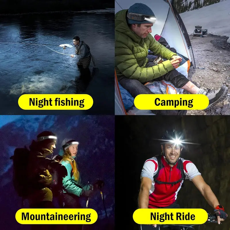 Ultra-Lightweight Smart Sensor Headlamp