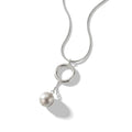 Refined Geometric Tassel Long Necklace