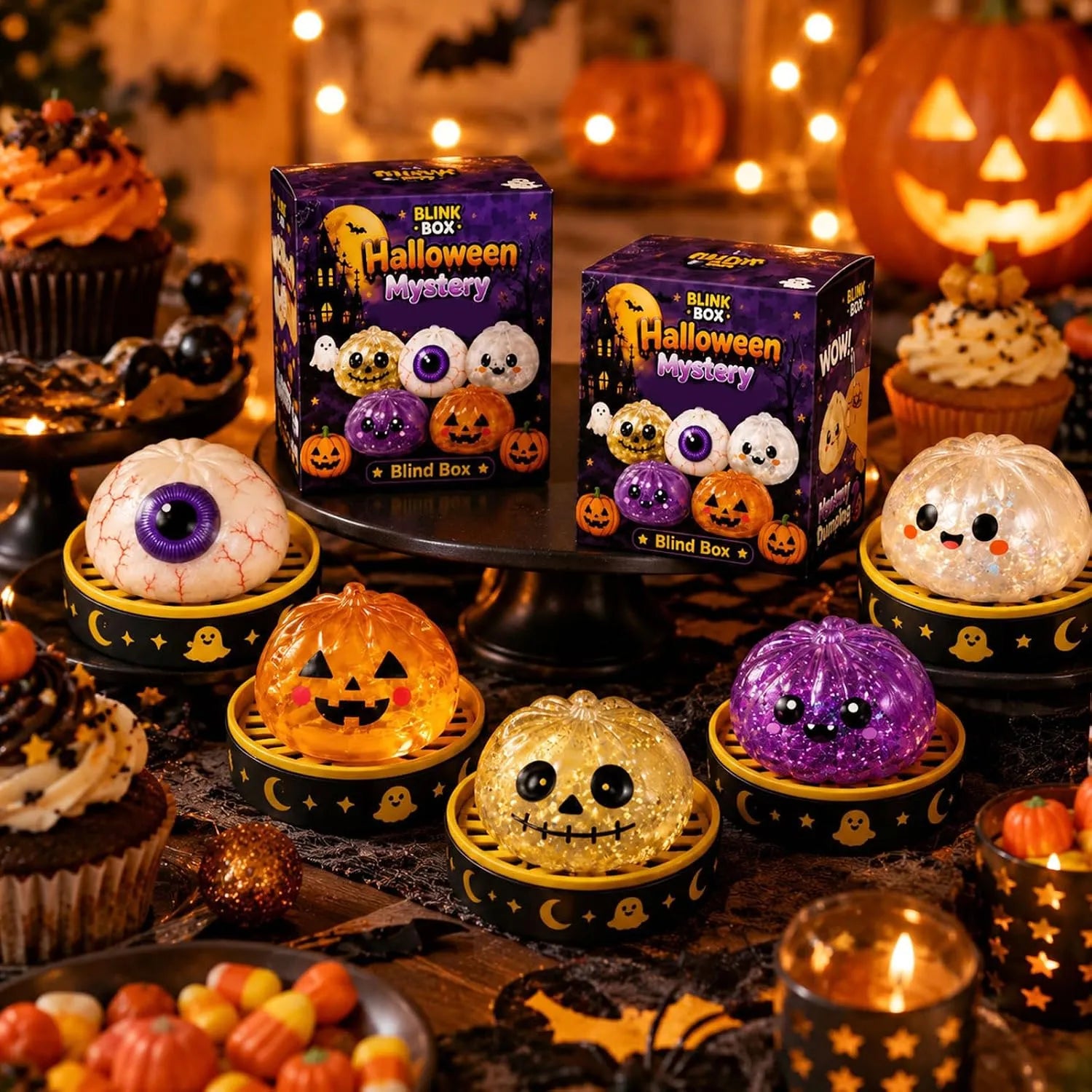 Halloween Squeeze Sensory Stress Toy Collection