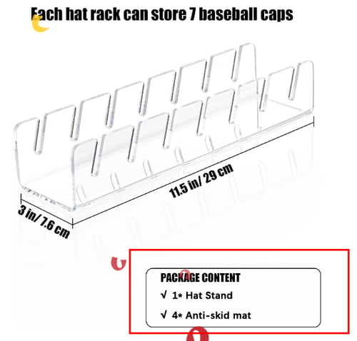 🔥Last day 50% OFF - 🧢Hat Stand for Baseball Caps