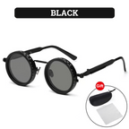 ⚡ 50K+ Sold 🔥 Selling Fast – Adjustable Tint Rounded Polarized Lenses Retro Sunglasses