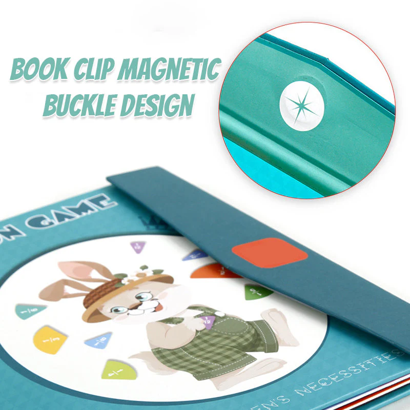 ⚡ 50K+ Sold 🔥 Selling Fast – Magnetic Fraction Educational Puzzle