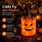 LED Glowing Pumpkin Gift Bag