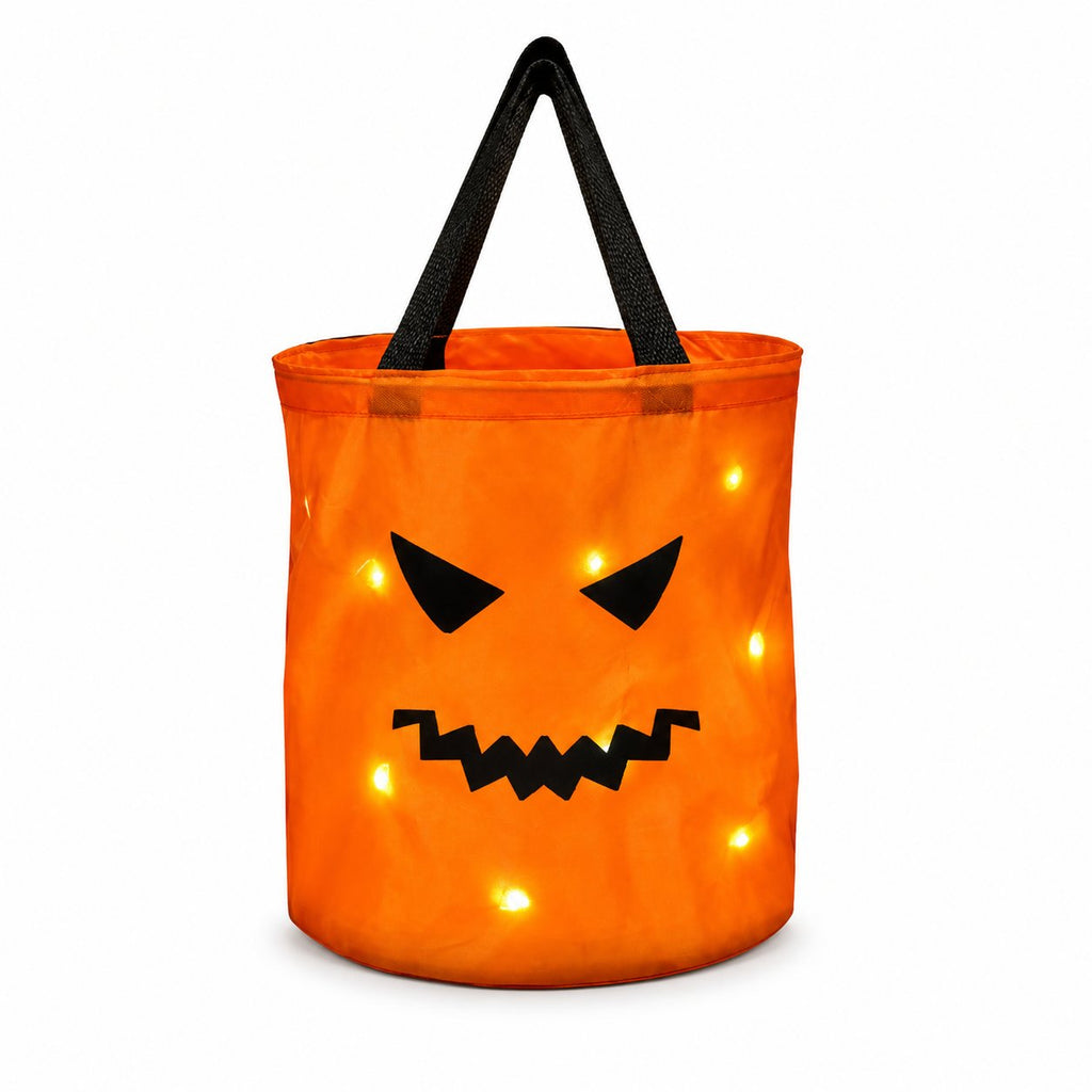 LED Glowing Pumpkin Gift Bag