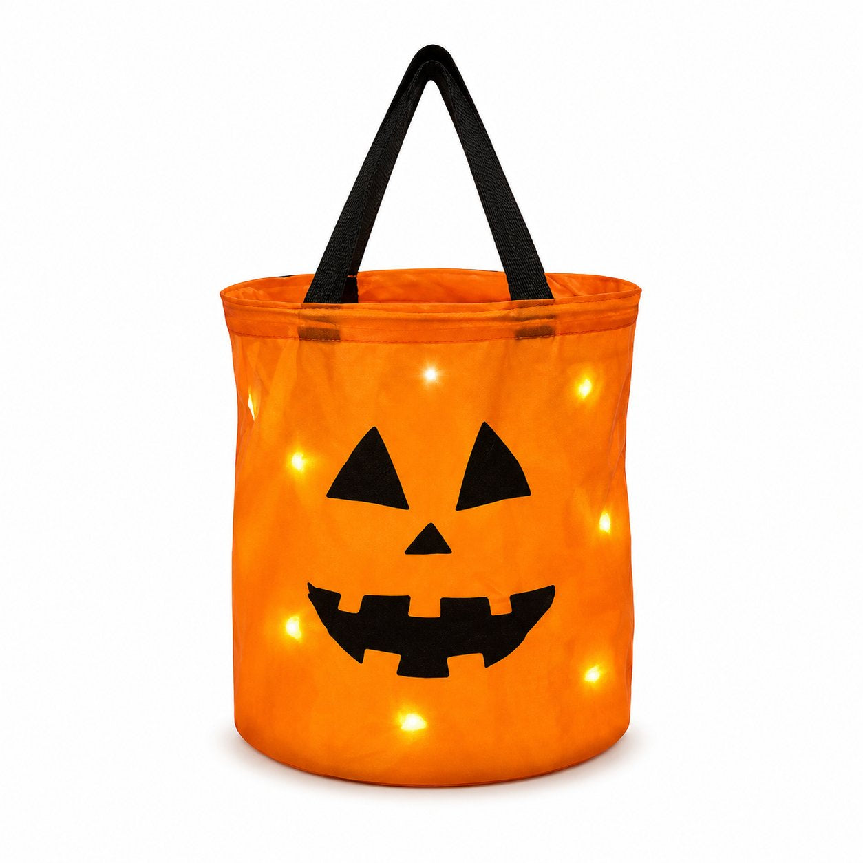 LED Glowing Pumpkin Gift Bag