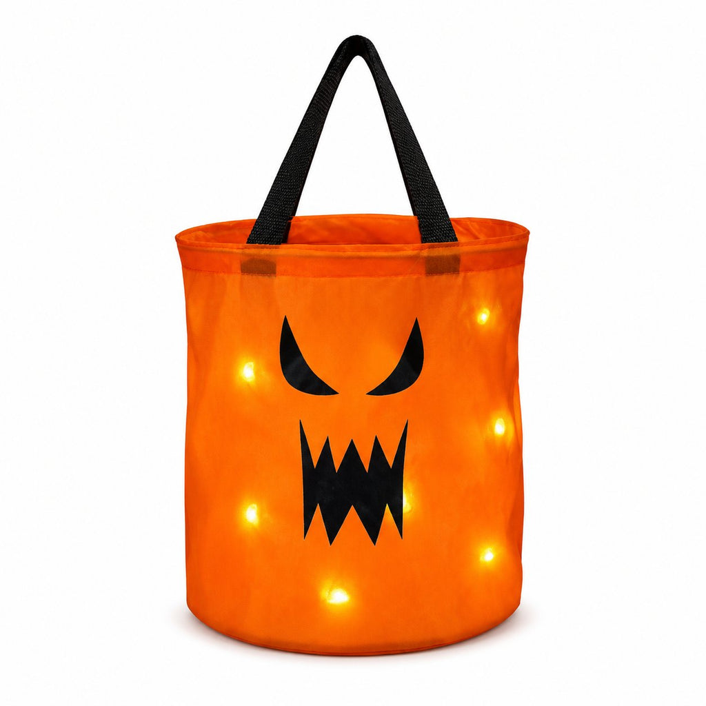 LED Glowing Pumpkin Gift Bag