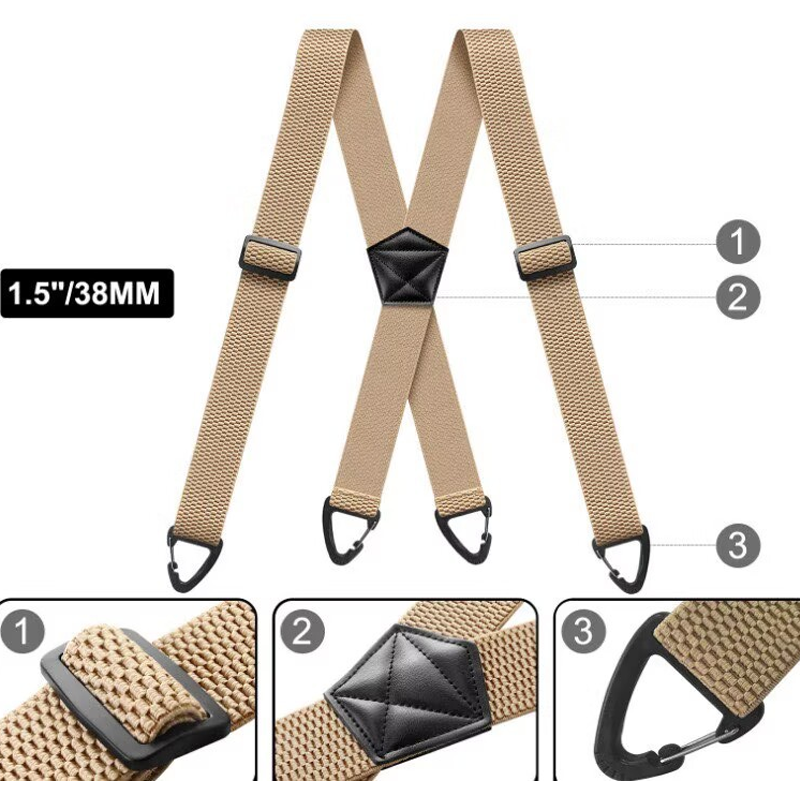 The Ultimate Secure-Grip Comfort Suspenders