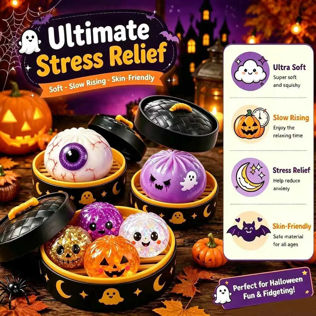 Halloween Squeeze Sensory Stress Toy Collection